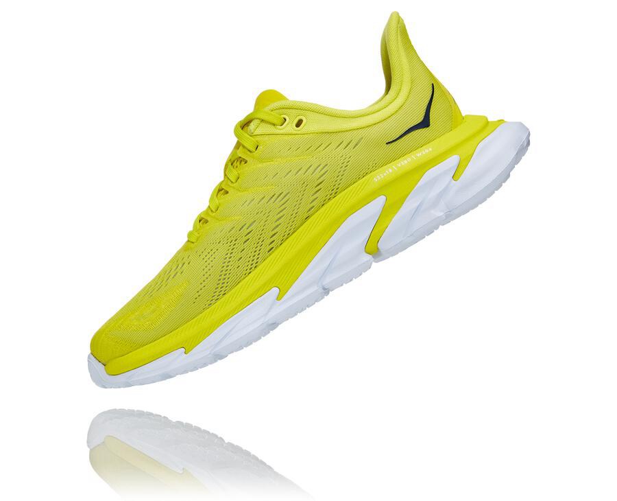 Hoka One One Koşu Ayakkabısı Kadın Floresan - Clifton Edge - CS5849712